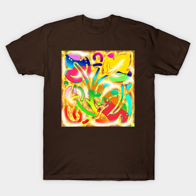 Light colored flower T-Shirt by SmartDzN